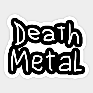 Death Metal Kids Sticker